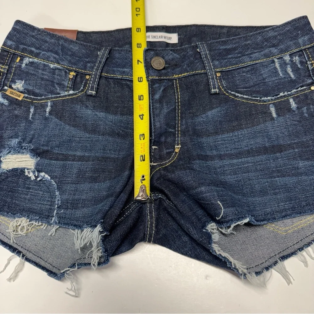 Sinclair | Wiley Cutoff Shorts - Premium Denim - Darkwash - Chic -NWT